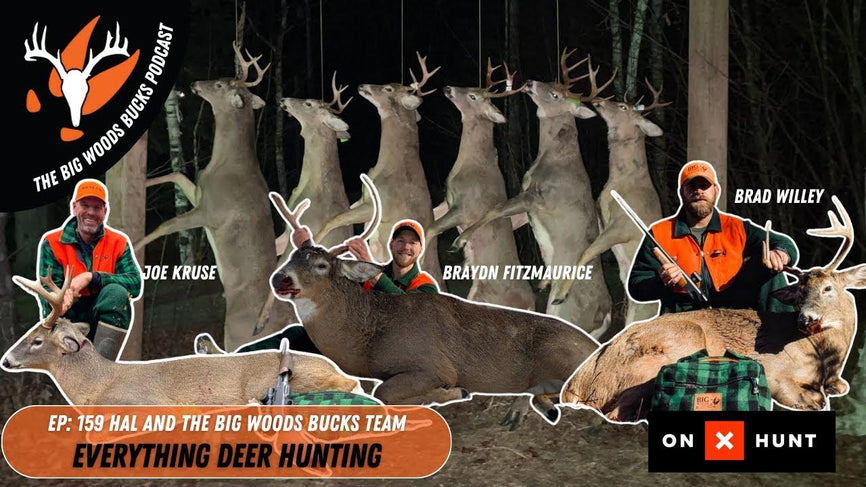 Big Woods Bucks Podcast Ep. 159 | Everything Deer Hunting with White Mountain Buck Tracker Brad Willey - Big Woods Bucks