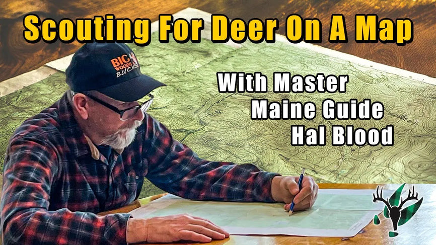 VIDEO: Master Maine Guide Hal Blood | Scouting for deer on a map