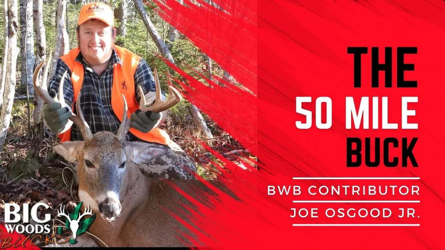 VIDEO: Big Woods Bucks Contributor Joe Osgood's "50-MILE BUCK" - Big Woods Bucks