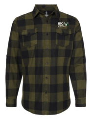 BWB Green Plaid Flannel
