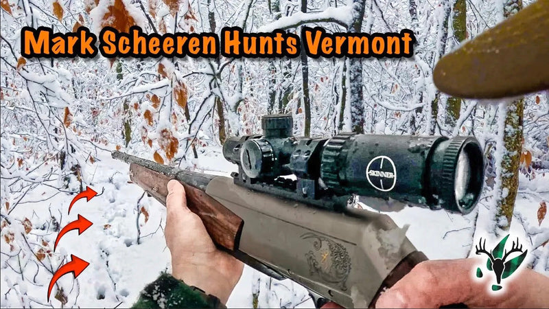 VIDEO: Tracking bucks on snow in Vermont