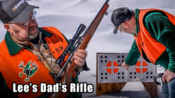 VIDEO: Lee's first time shooting his dad's pre-64 model 70