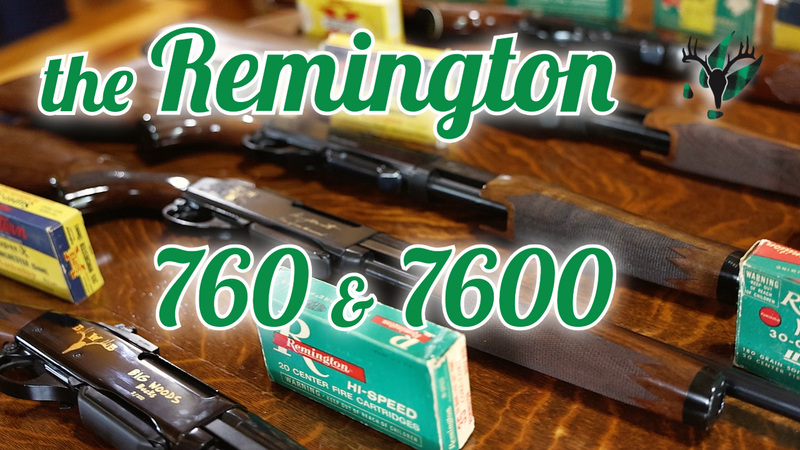 VIDEO: Remington 760 and 7600 pump action rifles | Big Woods classics