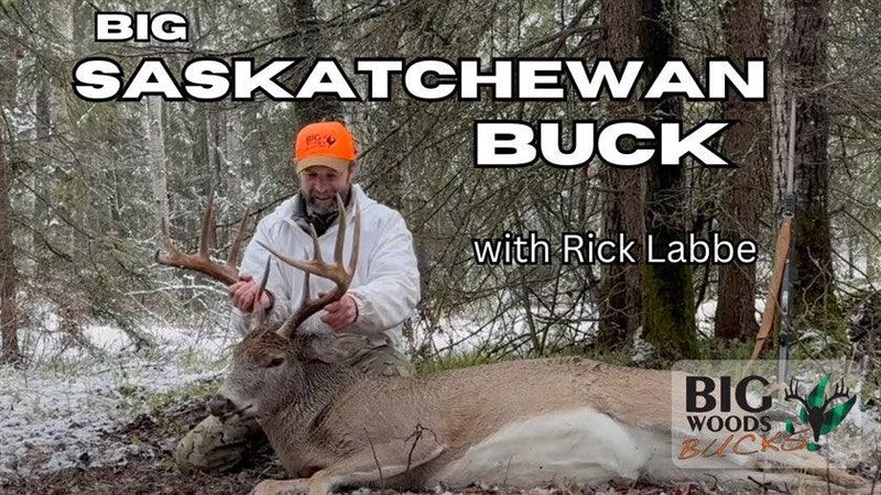VIDEO: Rick Labbe hunts GIANT Saskatchewan Bucks - Big Woods Bucks
