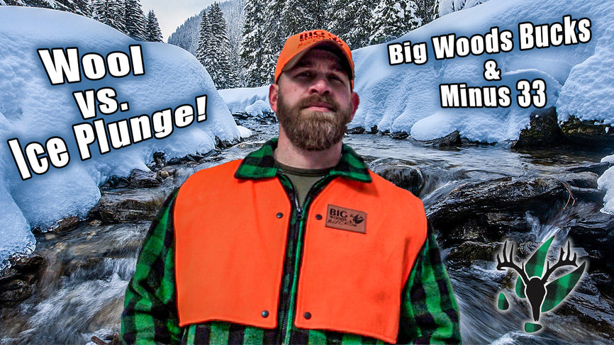 VIDEO: Brad Willey's COLD PLUNGE  WOOL TEST!  Brad puts his wool to the test in ice cold water!