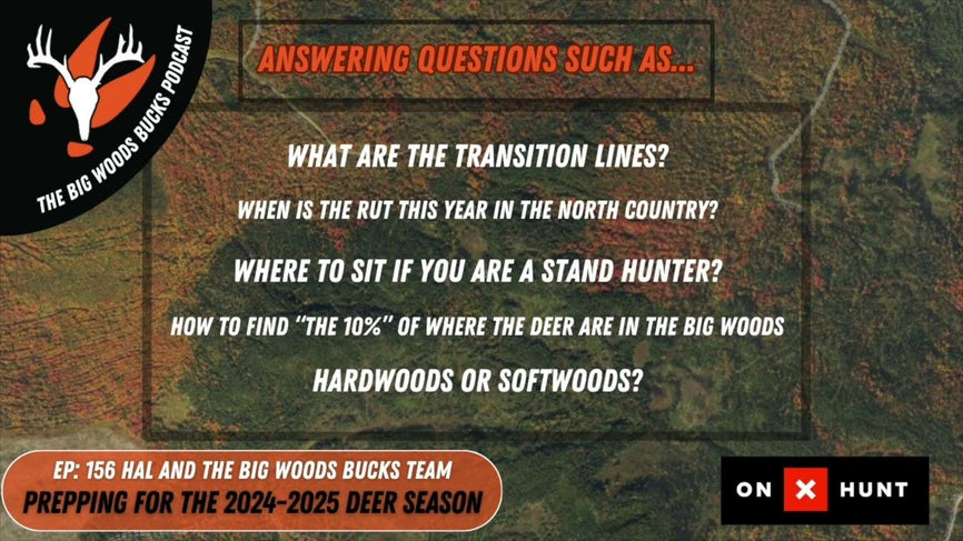 Big Woods Bucks Podcast Ep. 156 | Prepping for the 2024-2025 Deer Season - Big Woods Bucks