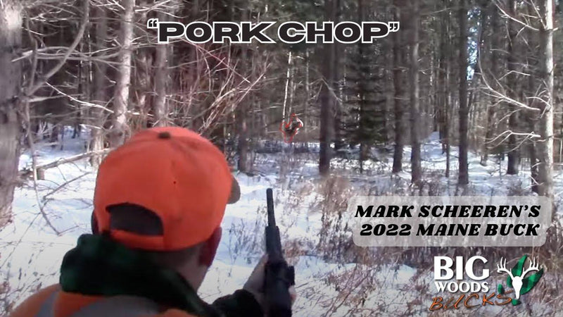 VIDEO: Mark Scheeren's 2022 Maine buck: PORK CHOP - Big Woods Bucks