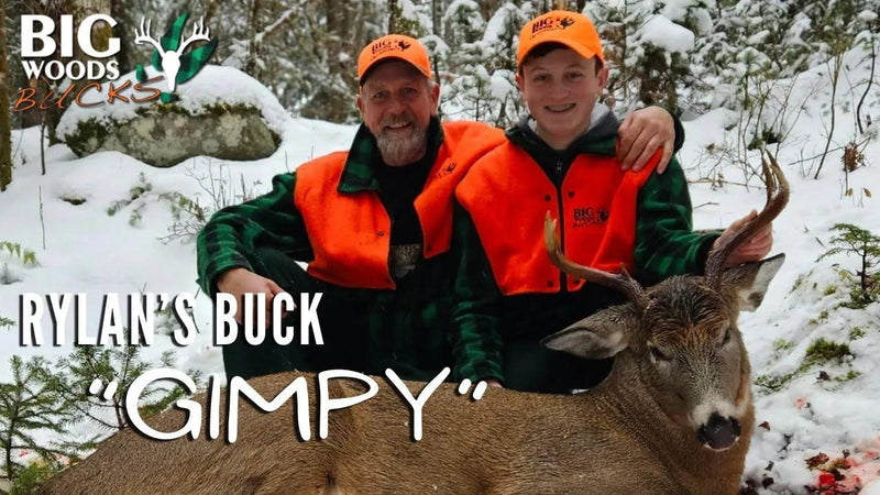 "GIMPY" | Rylan's 2023 Maine Buck | Big Woods Bucks - Big Woods Bucks