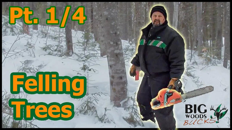 VIDEO: Maine Guide Lee Schanz builds an addition on his Remote Maine Camp - Big Woods Bucks