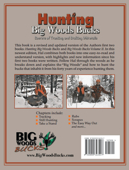 New Release - Hunting Big Woods Bucks 2nd Edition by Hal Blood Combined 1st & 2nd Books