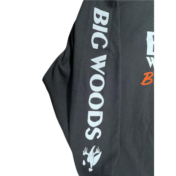 Big Woods Bucks Black Hoodie - Big Woods Bucks