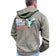 Big Woods Bucks Army Heather Hoodie