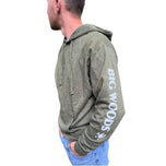 Big Woods Bucks Army Heather Hoodie