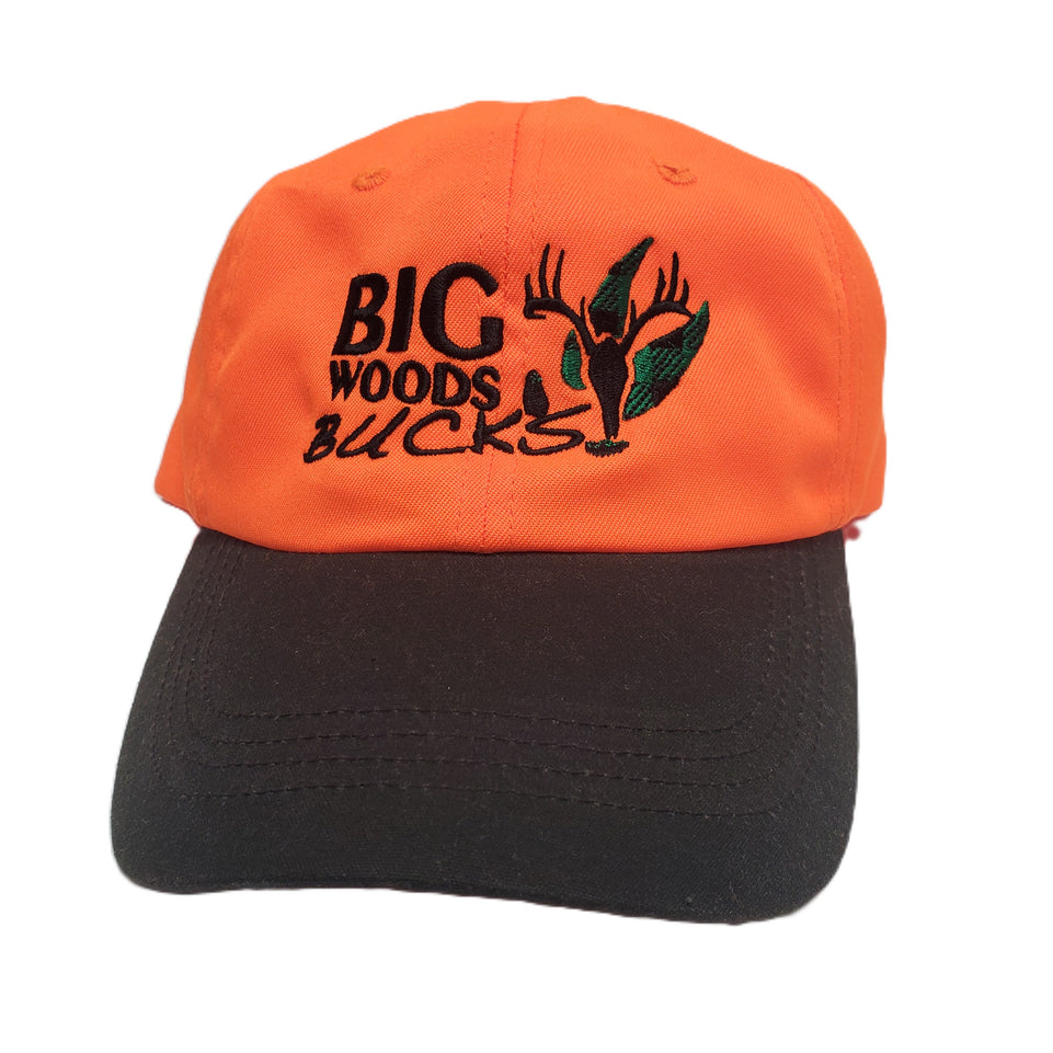 BWB Orange Hat with Black Bill