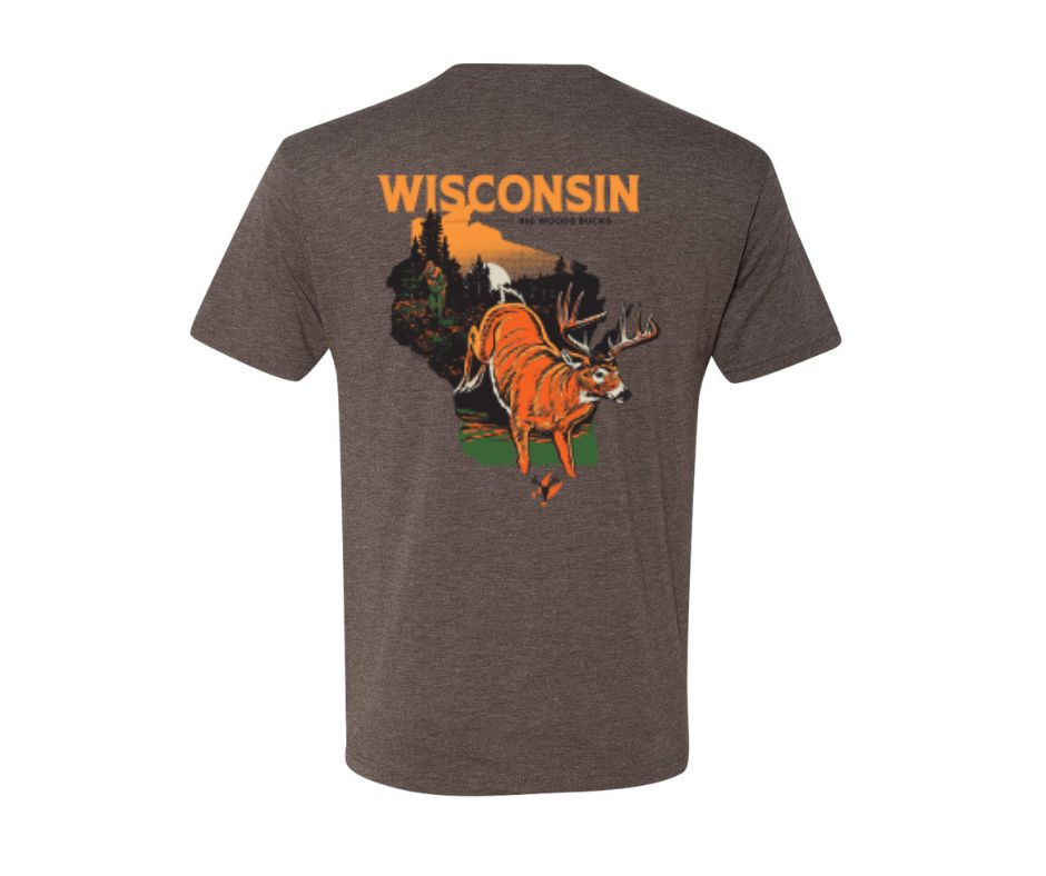 *Limited Edition* Big Woods Bucks Wisconsin T-Shirt - 25% OFF