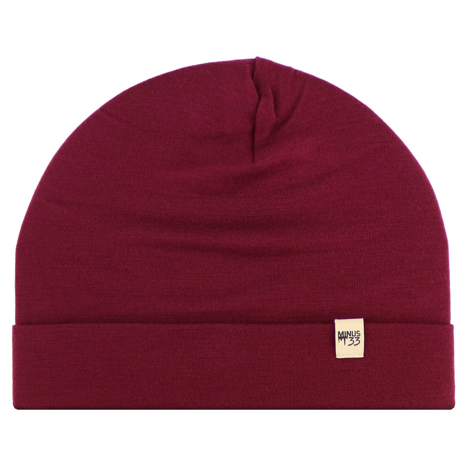 Lightweight - Ridge Cuff Beanie 100% Merino Wool