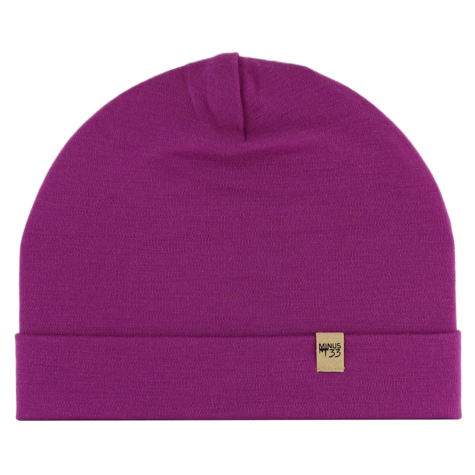 Lightweight - Ridge Cuff Beanie 100% Merino Wool