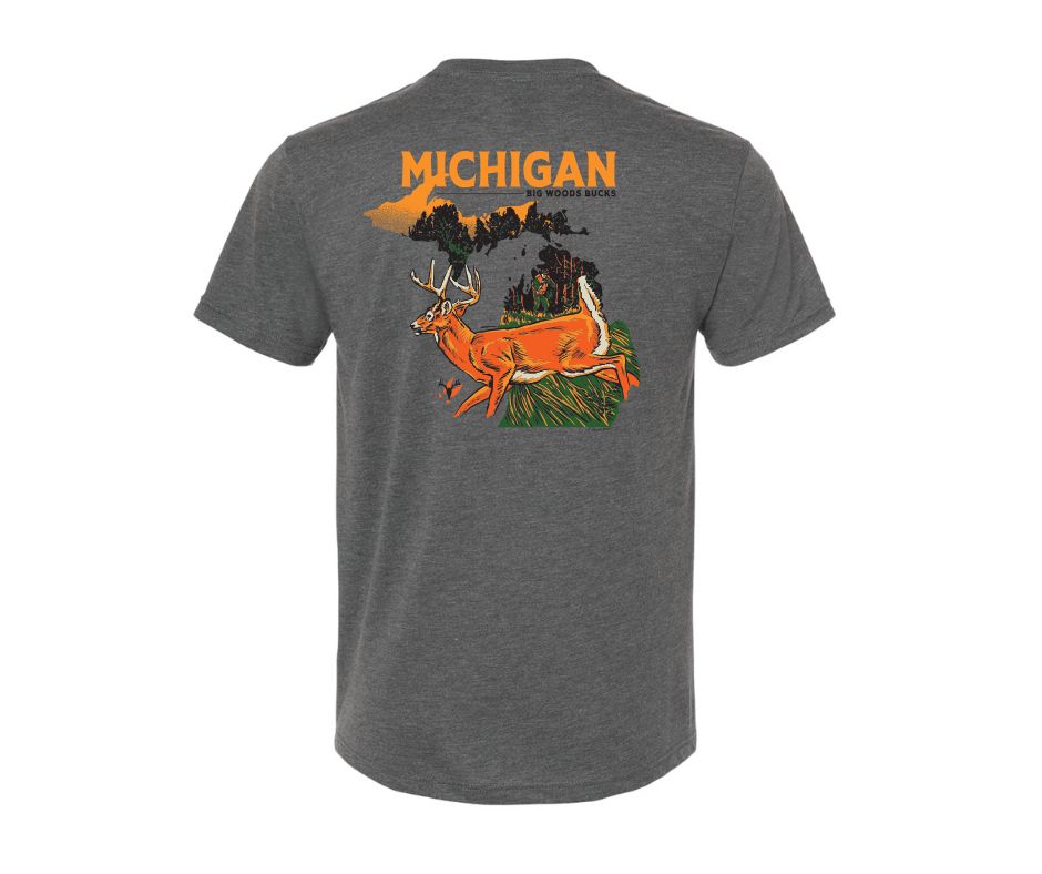 *Limited Edition* Big Woods Bucks Michigan T-Shirt - 25% OFF