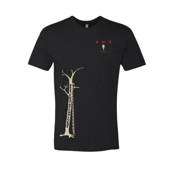 Track 'Em T-Shirt - Short Sleeve Black - 50% OFF