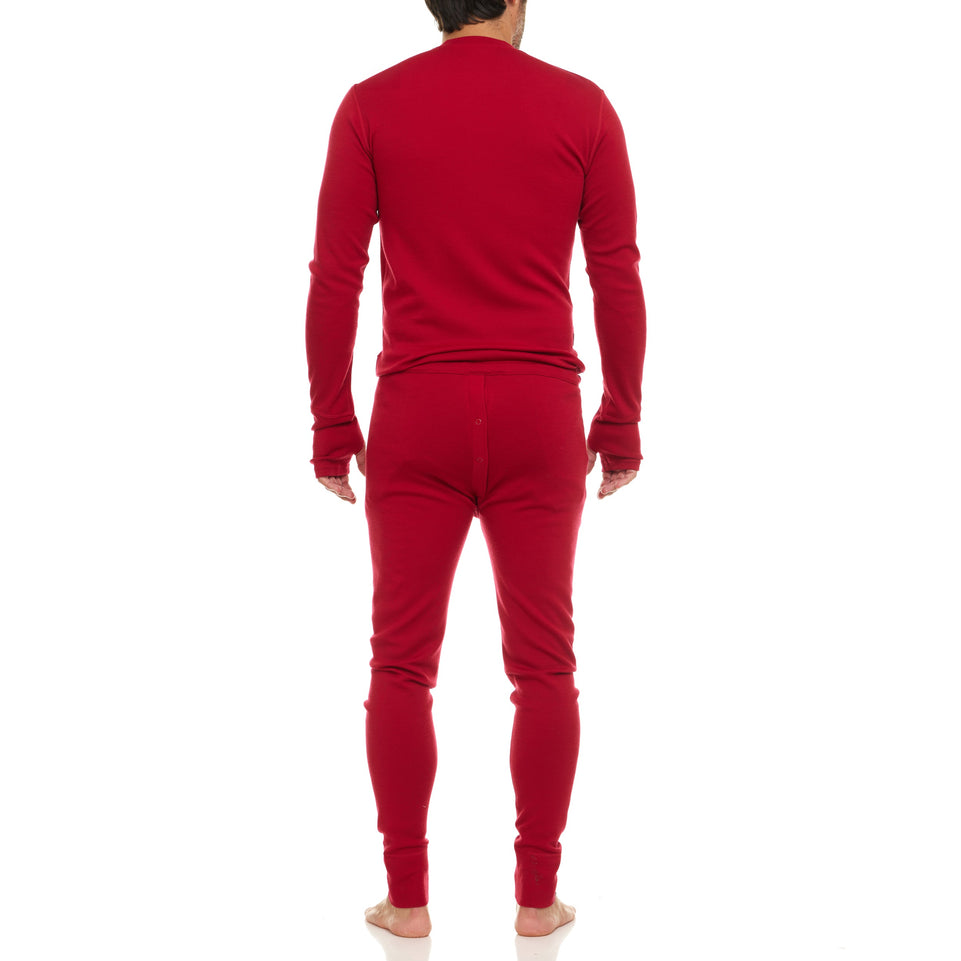 Midweight - Union Suit 100% Merino Wool