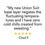 Midweight - Union Suit 100% Merino Wool