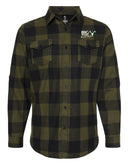 BWB Green Plaid Flannel