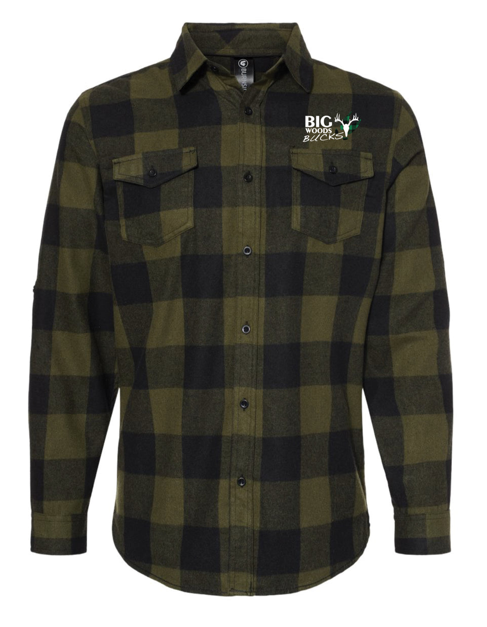 BWB Green Plaid Flannel