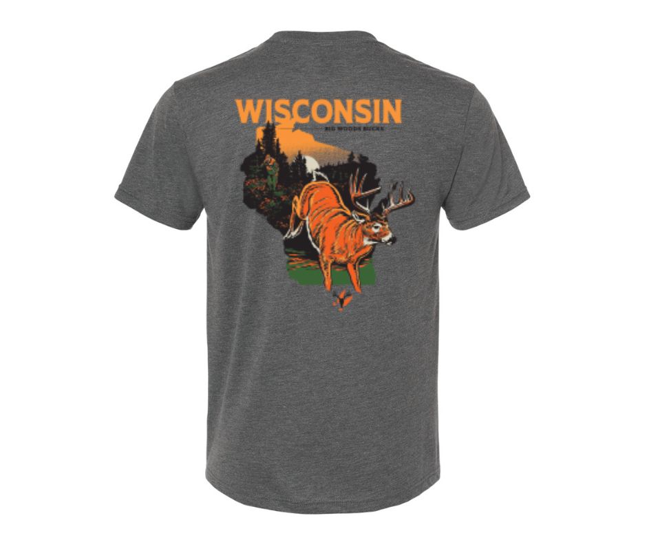 *Limited Edition* Big Woods Bucks Wisconsin T-Shirt - 25% OFF