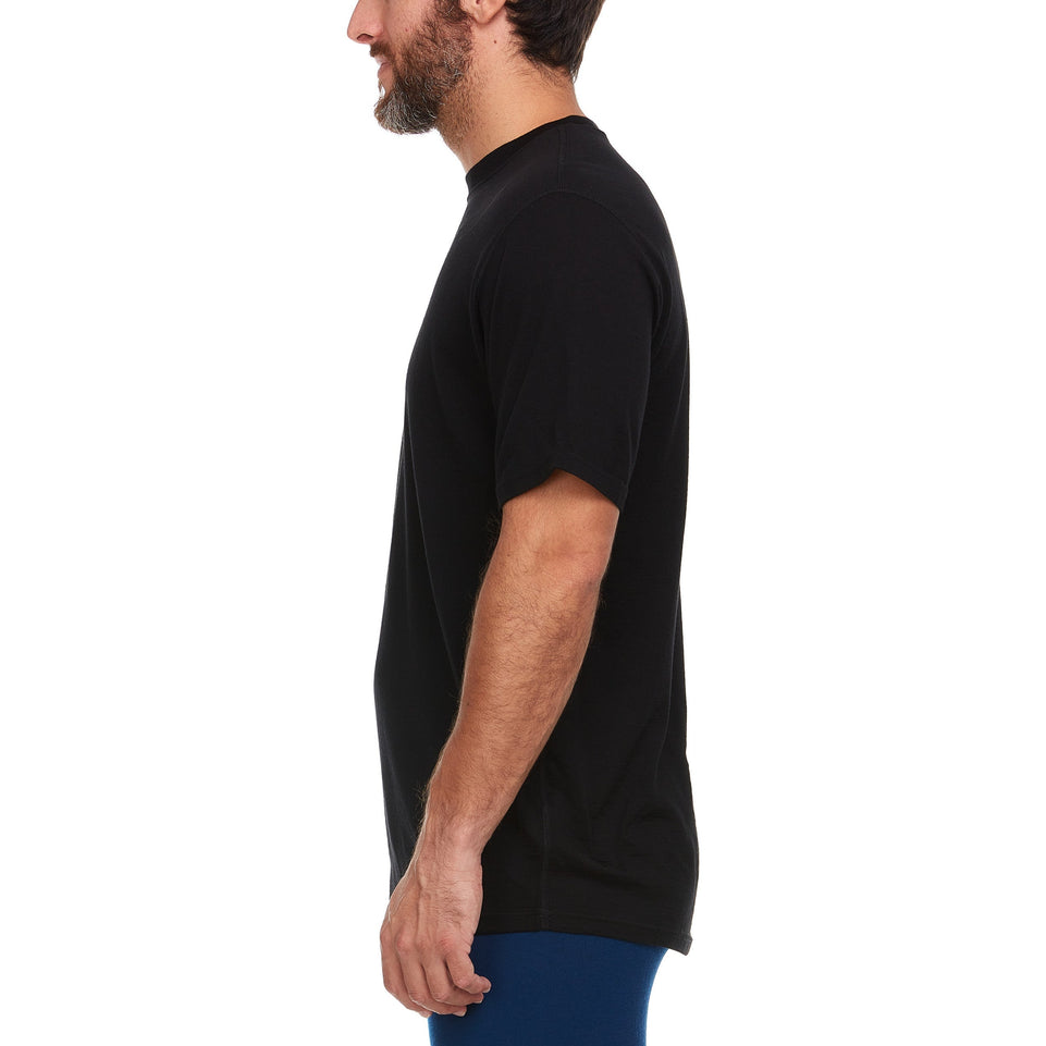 Lightweight - Algonquin Men's Wool T Shirt Crew 100% Merino Wool