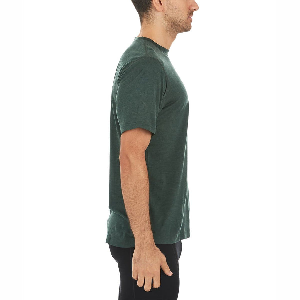 Lightweight - Algonquin Men's Wool T Shirt Crew 100% Merino Wool