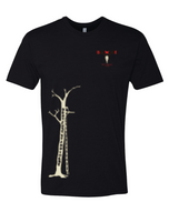 Track 'Em T-Shirt - Short Sleeve Black
