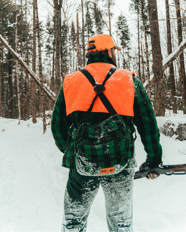 Large Wool Hunting Fanny Pack – Made in USA