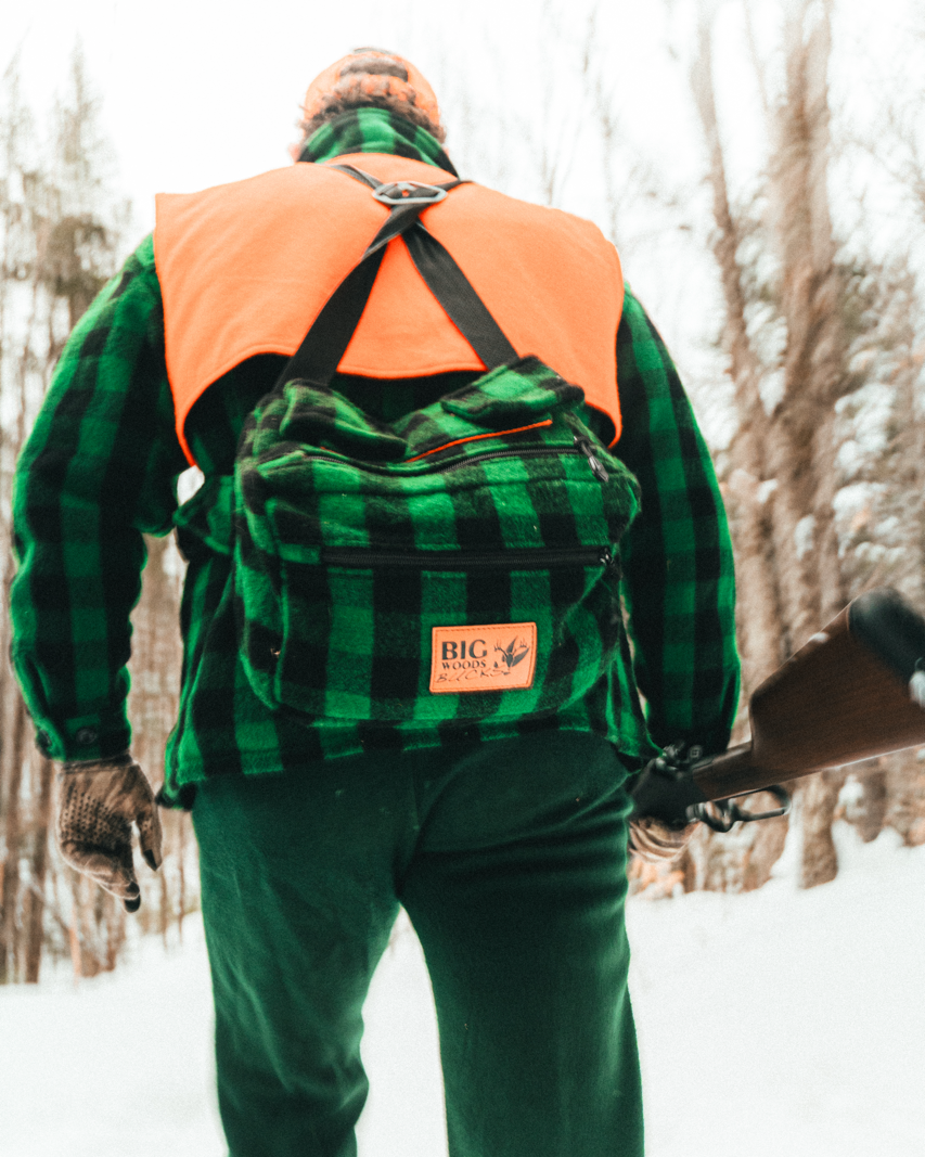 Large Wool Hunting Fanny Pack – Made in USA