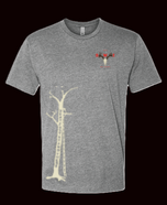 Track 'Em T-Shirt - Short Sleeve Gray