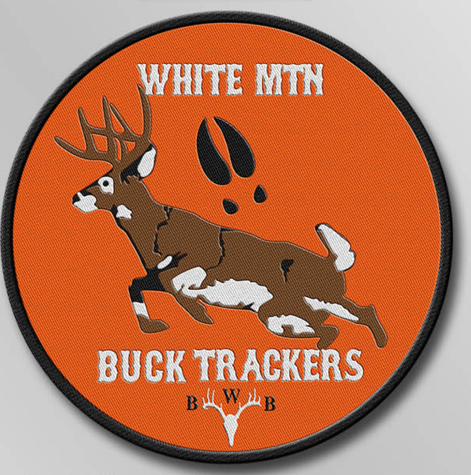 White Mountain Buck Trackers Patch