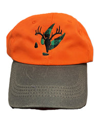BWB "Rack and Track" Orange Hat with Brown Bill