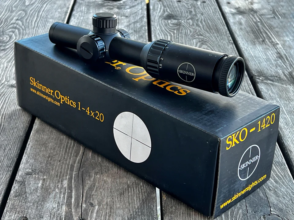 Skinner Scope 1-4X20 Red/Green Dot Illum
