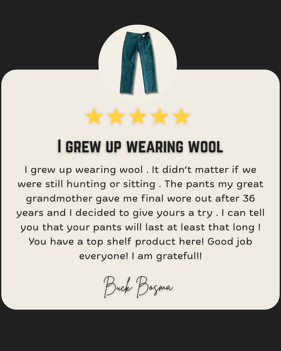 Tracker 24oz Wool Hunting Pants