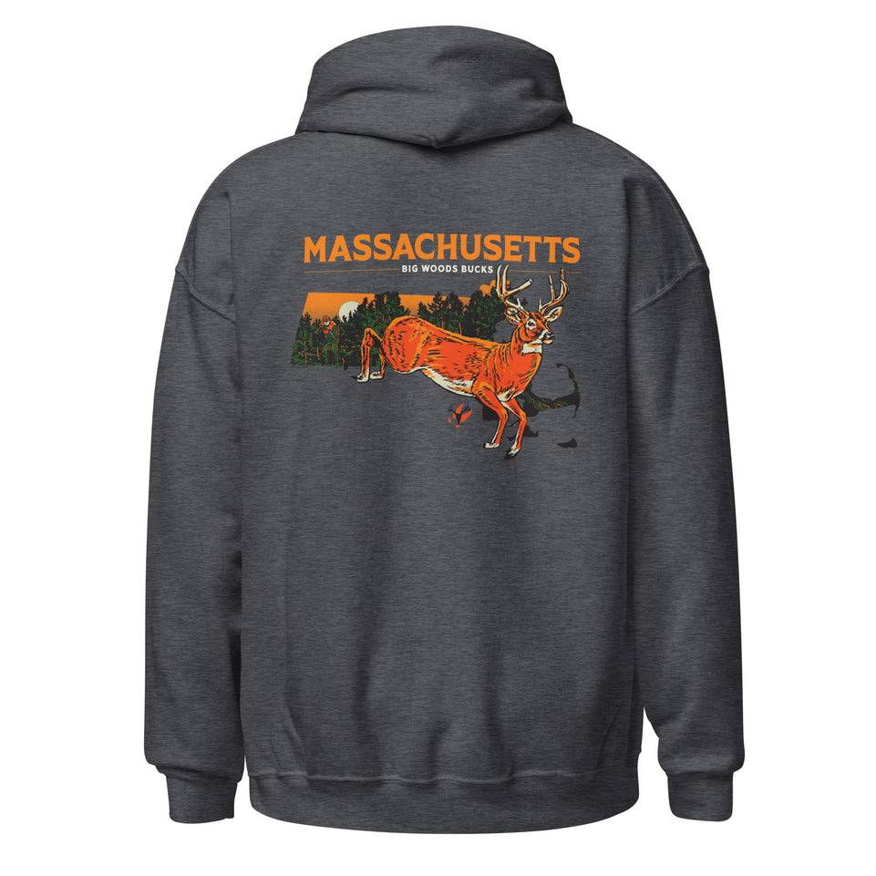Big Woods Bucks Massachusetts Hoodie