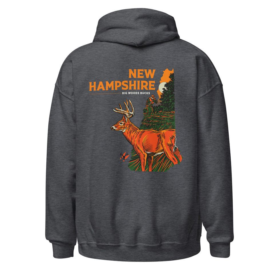 Big Woods Bucks New Hampshire Hoodie