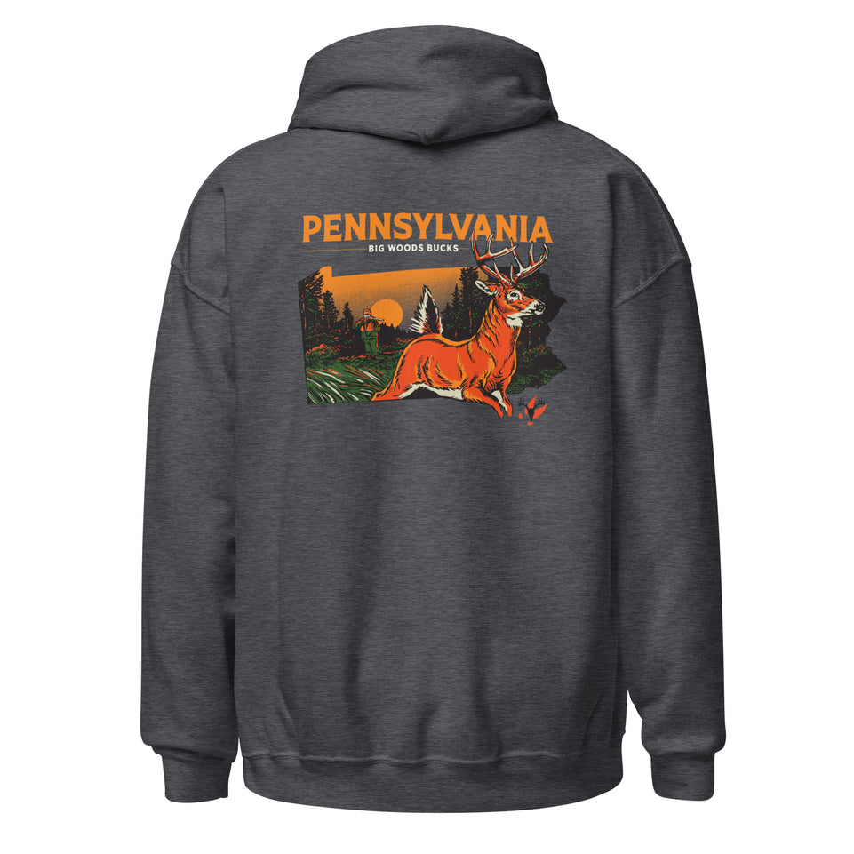 Big Woods Bucks Pennsylvania Hoodie