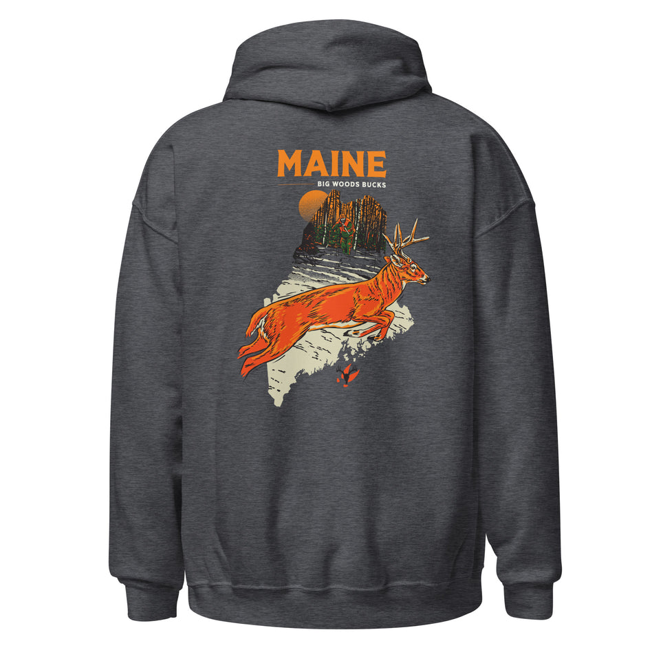Big Woods Bucks Maine Hoodie