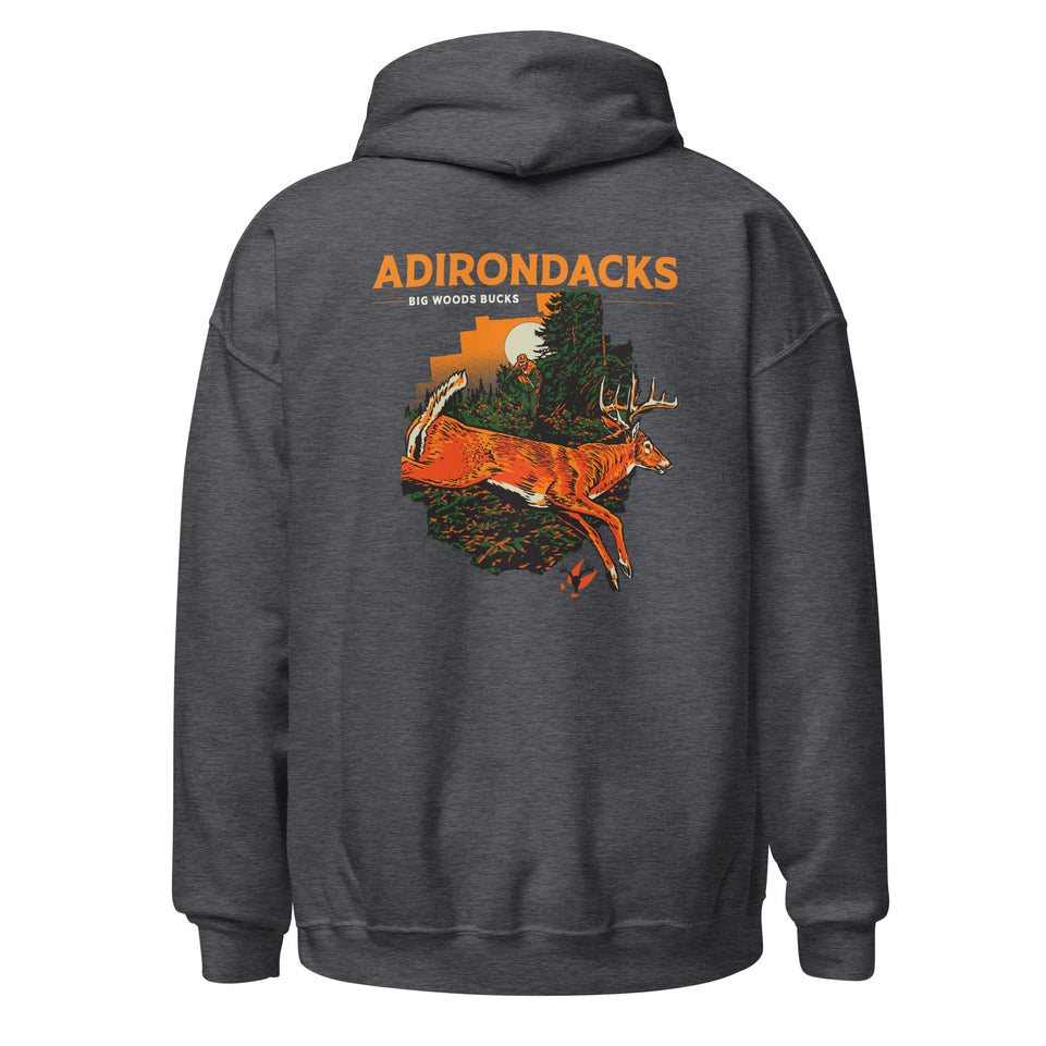 Big Woods Bucks Adirondacks Hoodie
