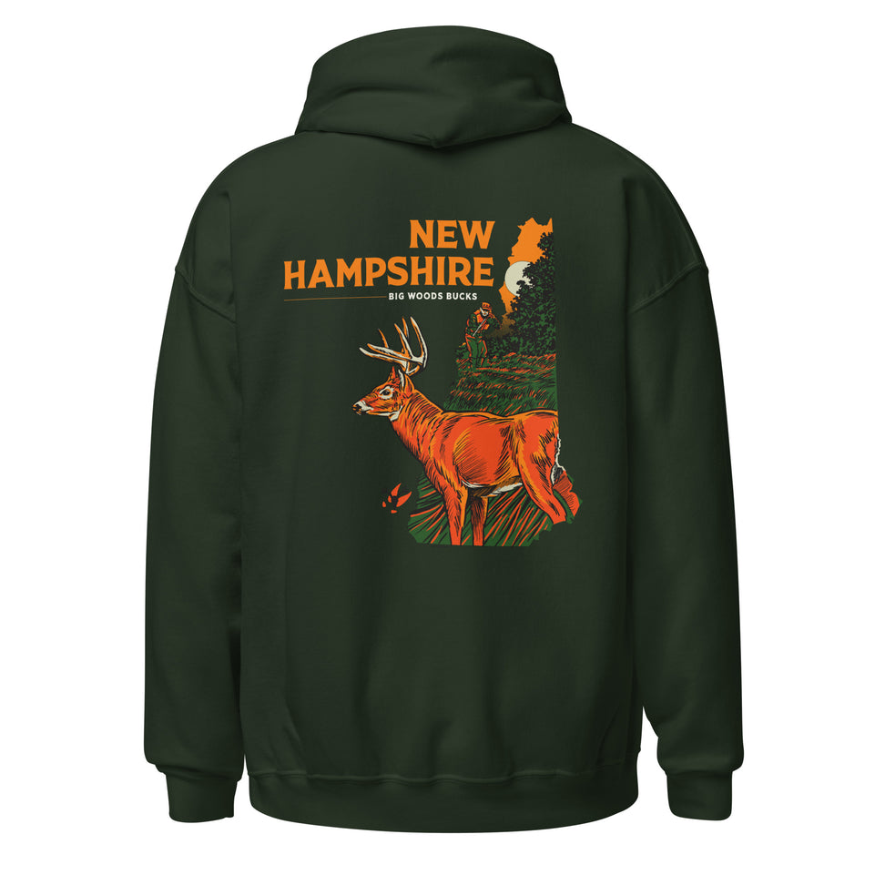 Big Woods Bucks New Hampshire Hoodie