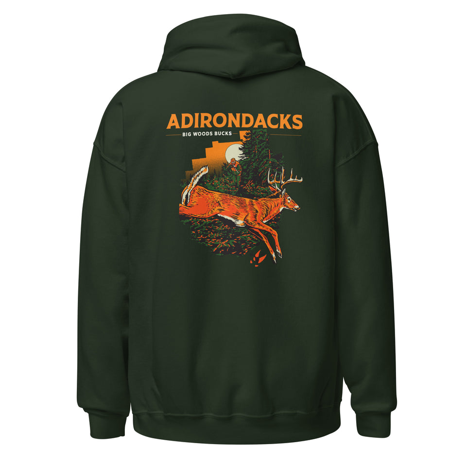 Big Woods Bucks Adirondacks Hoodie