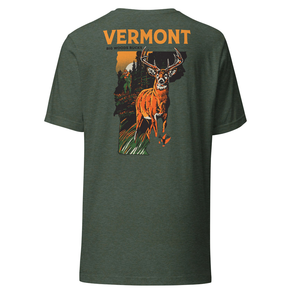 Big Woods Bucks Vermont T-Shirt