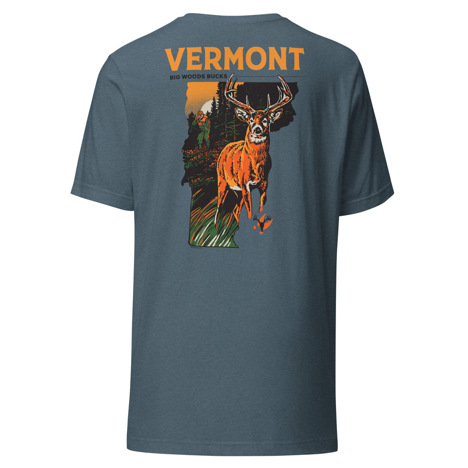 Big Woods Bucks Vermont T-Shirt