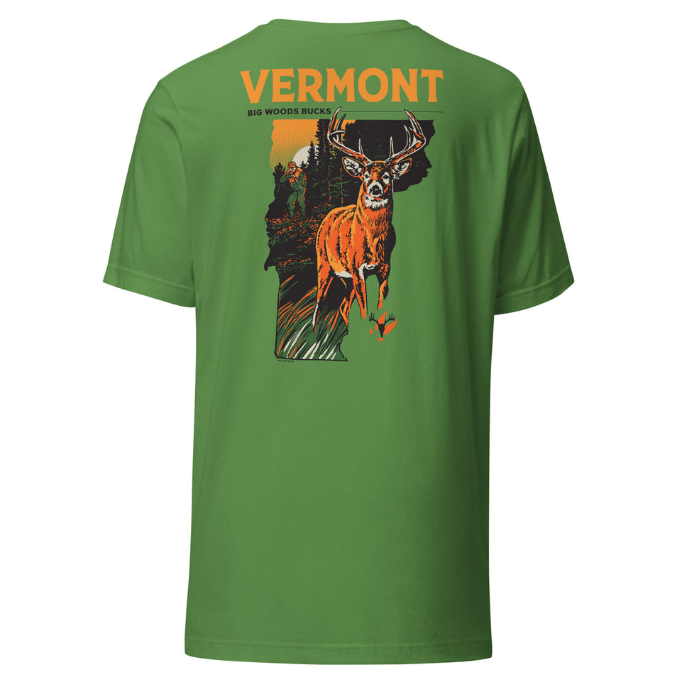 Big Woods Bucks Vermont T-Shirt
