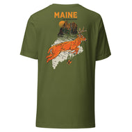 Big Woods Bucks Maine T-Shirt