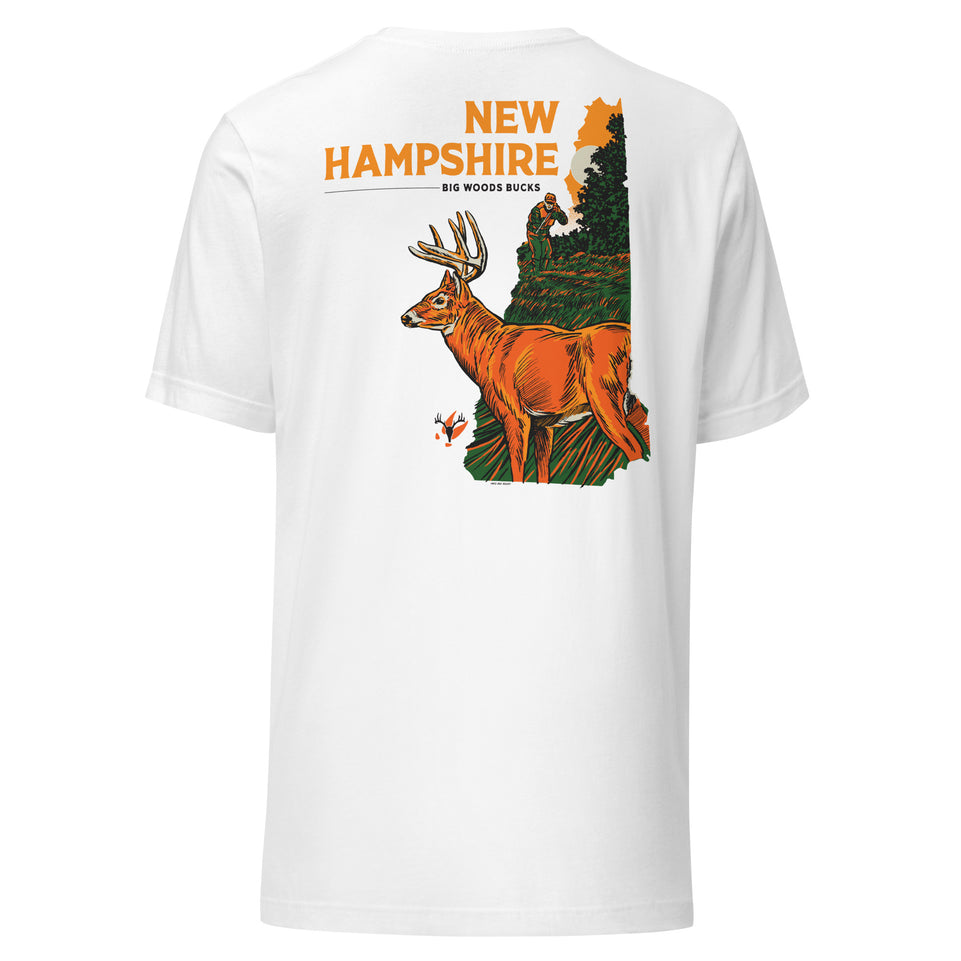 Big Woods Bucks New Hampshire T-Shirt